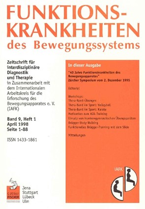 Funktionskrankheiten des Bewegungssystems