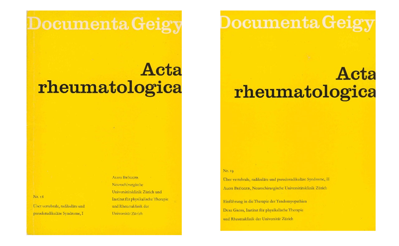 vertebrale, radiculäre und pseudoradiculäre Syndrome: Teil I und II